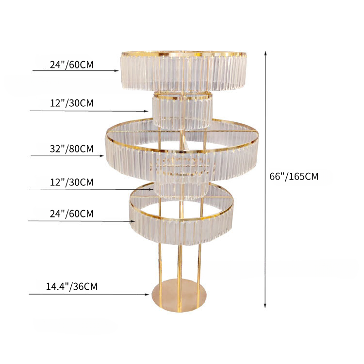 5 Tiers Flower Stand Centerpiece