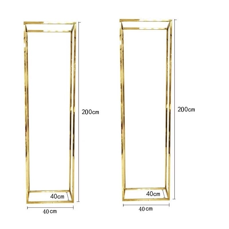 Square Floral Backdrop Stand