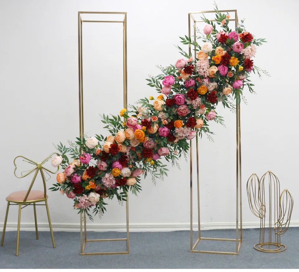 Square Floral Backdrop Stand