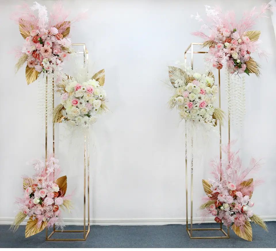 Square Floral Backdrop Stand