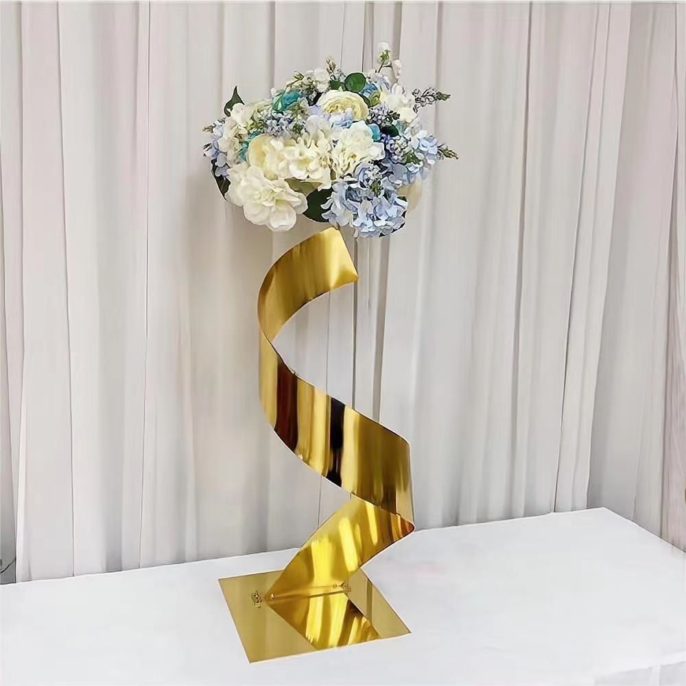 Spiral Floral Stand Table Centerpieces