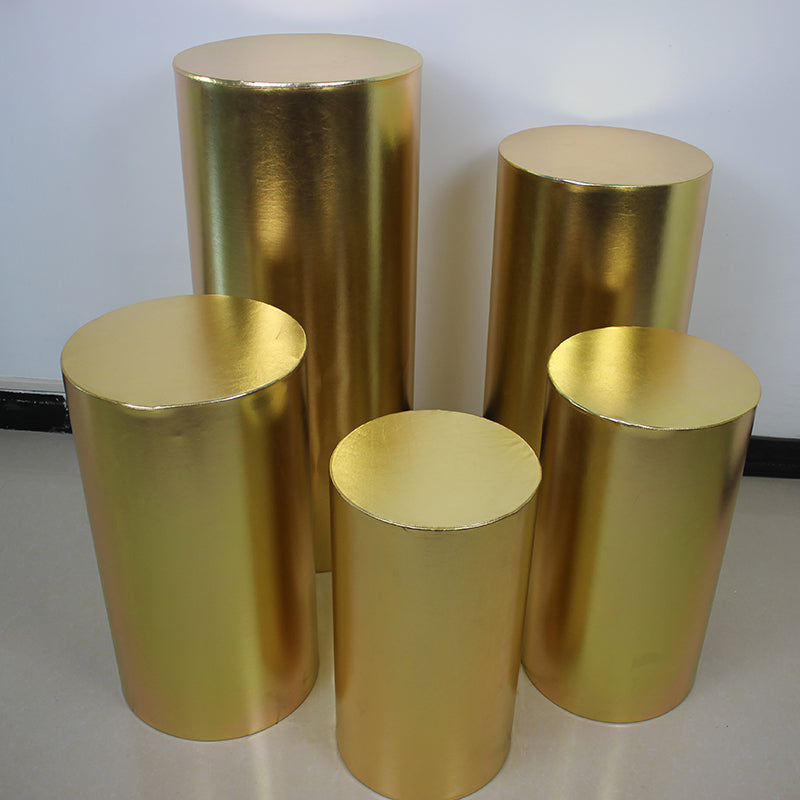 5 PCs Set Cylinder With 5 PCs Covers