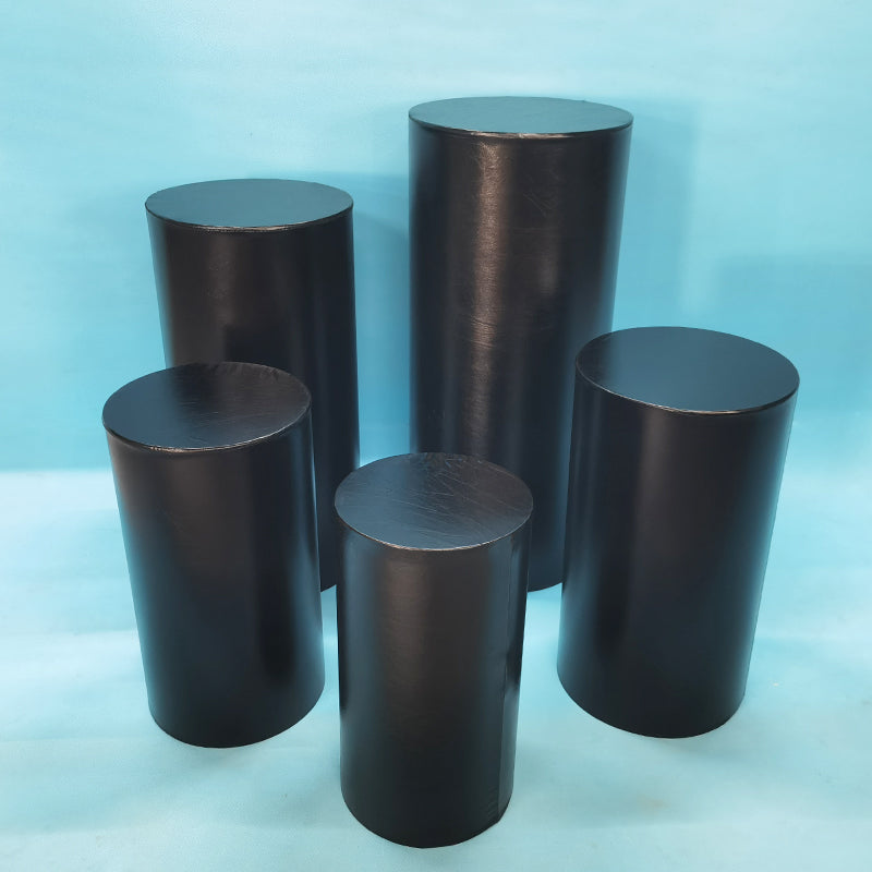 5 PCs Set Cylinder With 5 PCs Covers