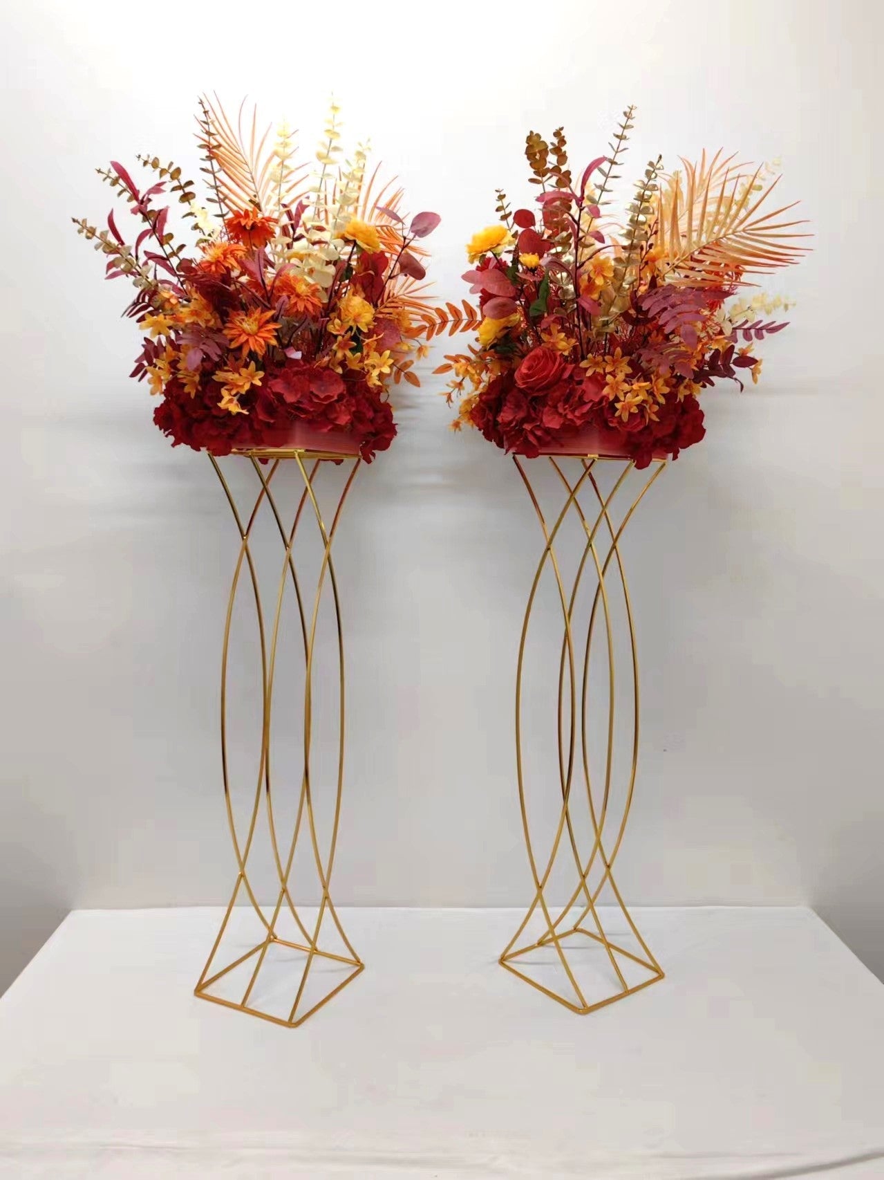 Mermaid-Shaped Floral Stand