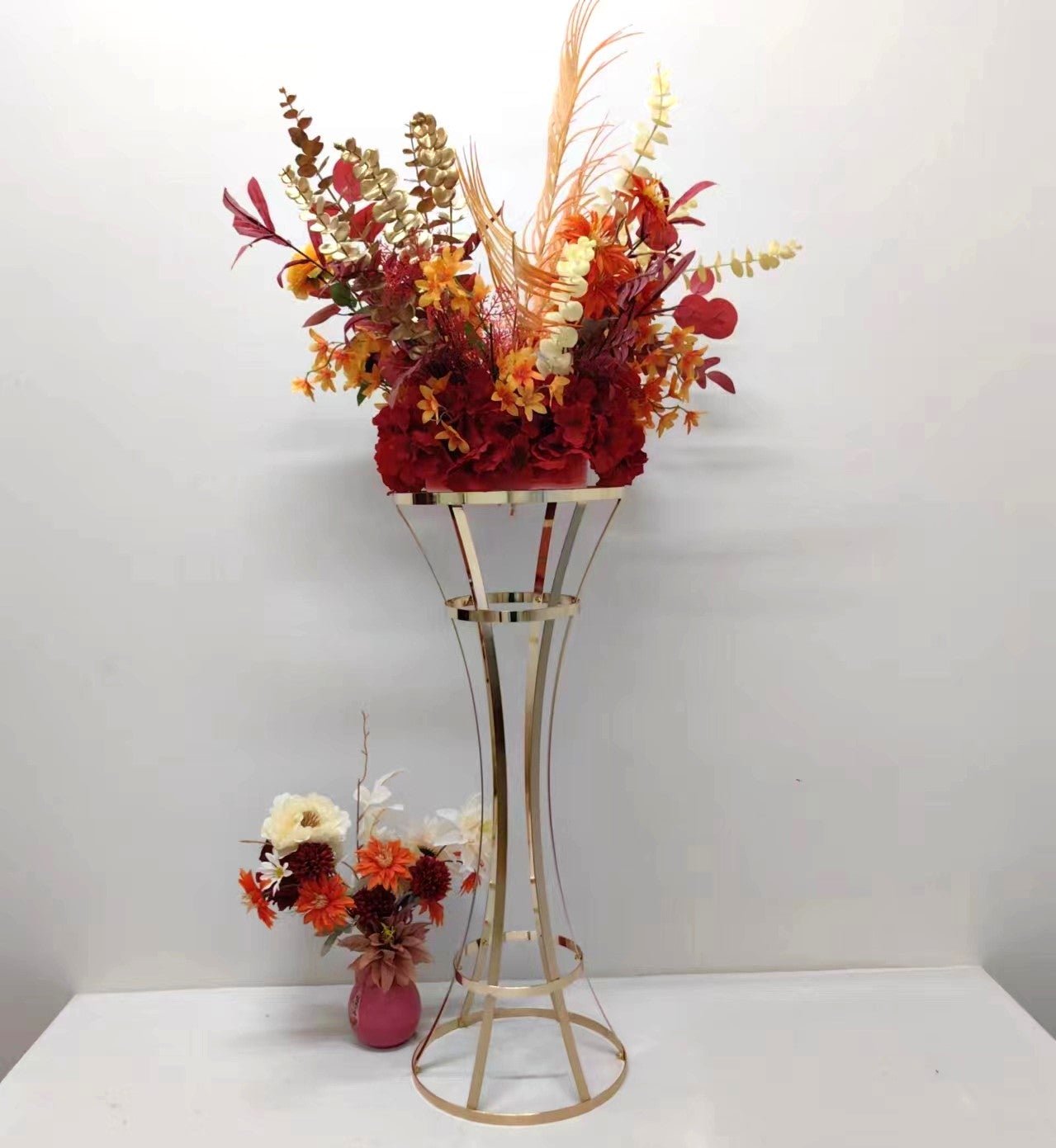 Slim Waist Table Floral Stand