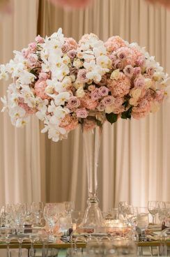 Crystal Table Floral Stand