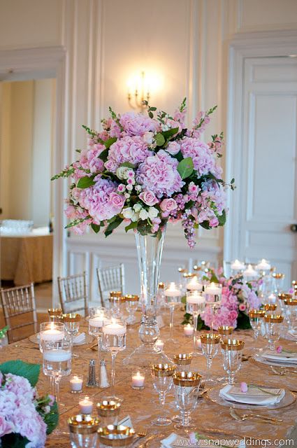 Crystal Table Floral Stand