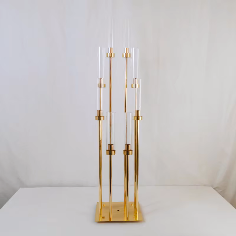 Gold Metal Candelabra