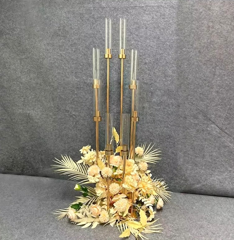 Gold Metal Candelabra