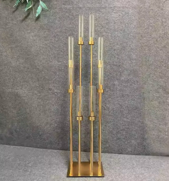 Gold Metal Candelabra