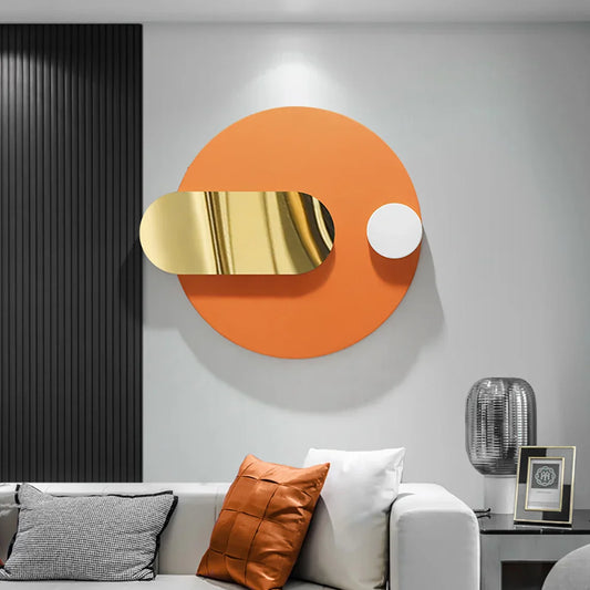 Handmade Modern Geometric Metal Wall Decor