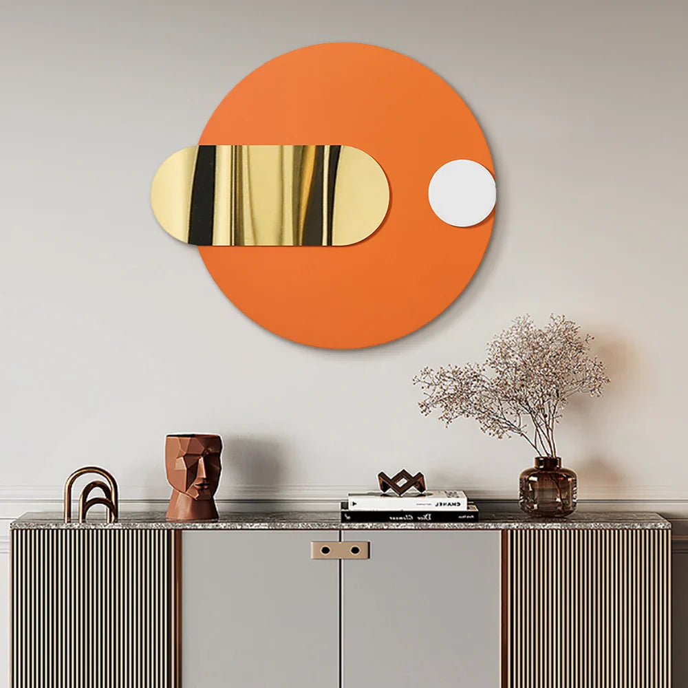 Handmade Modern Geometric Metal Wall Decor