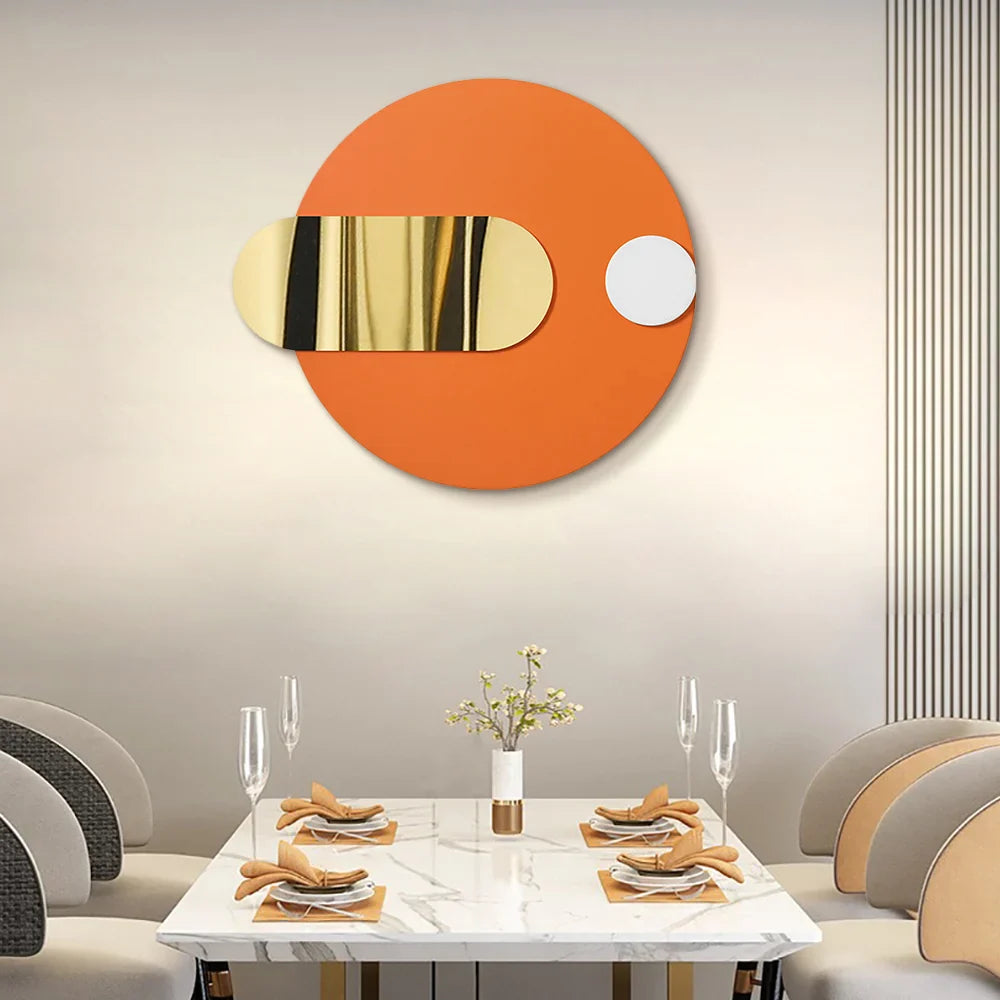 Handmade Modern Geometric Metal Wall Decor