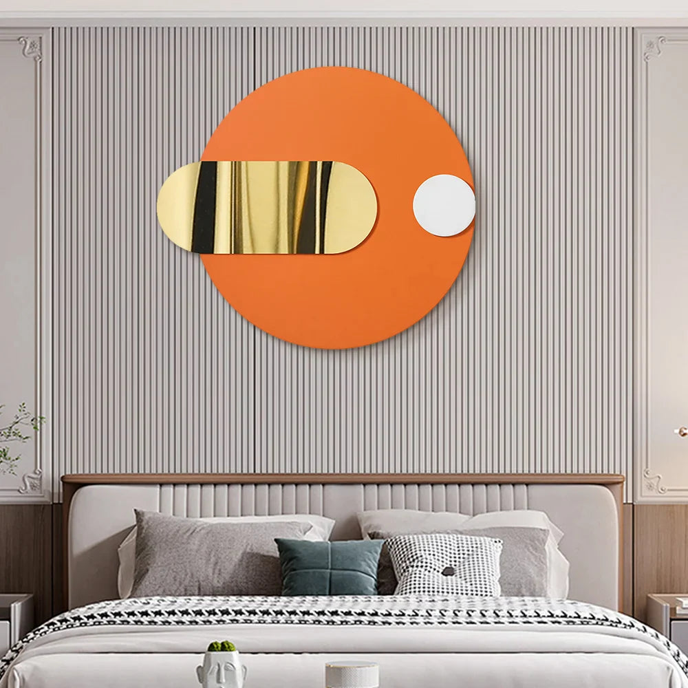 Handmade Modern Geometric Metal Wall Decor