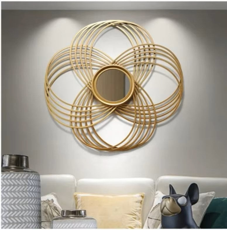 Handmade Creative Geometric Wall Mirror