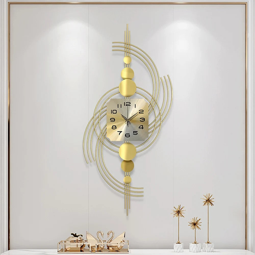 Handmade Oversized 3D Modern Metal Wall Clock