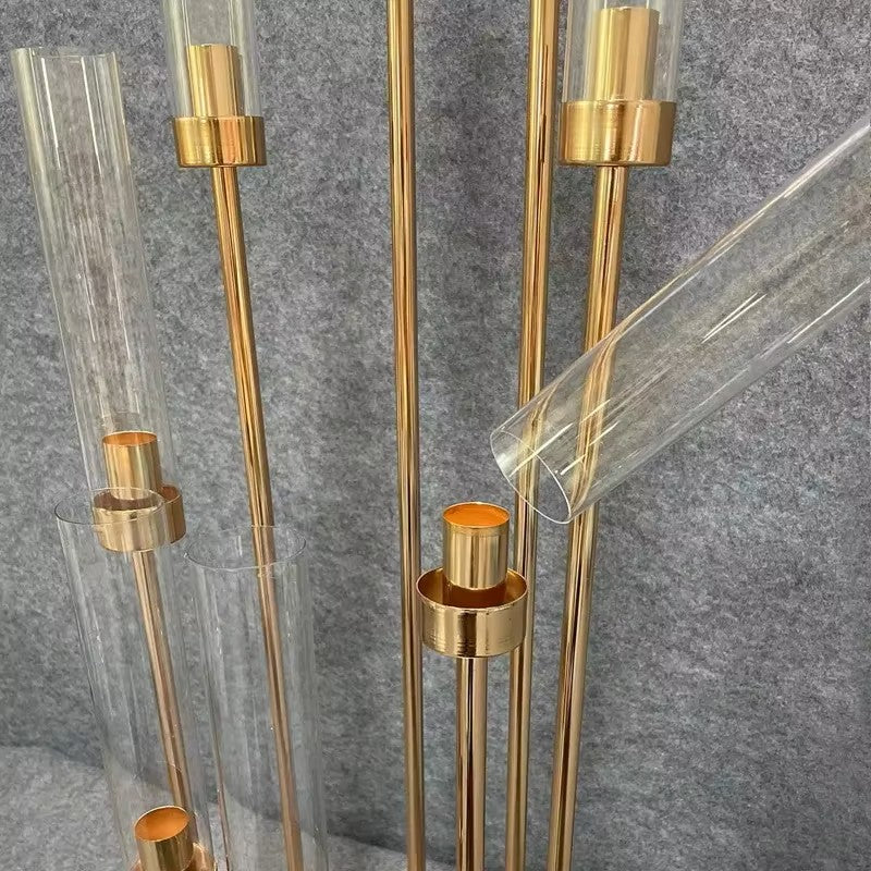 Gold Metal Candelabra