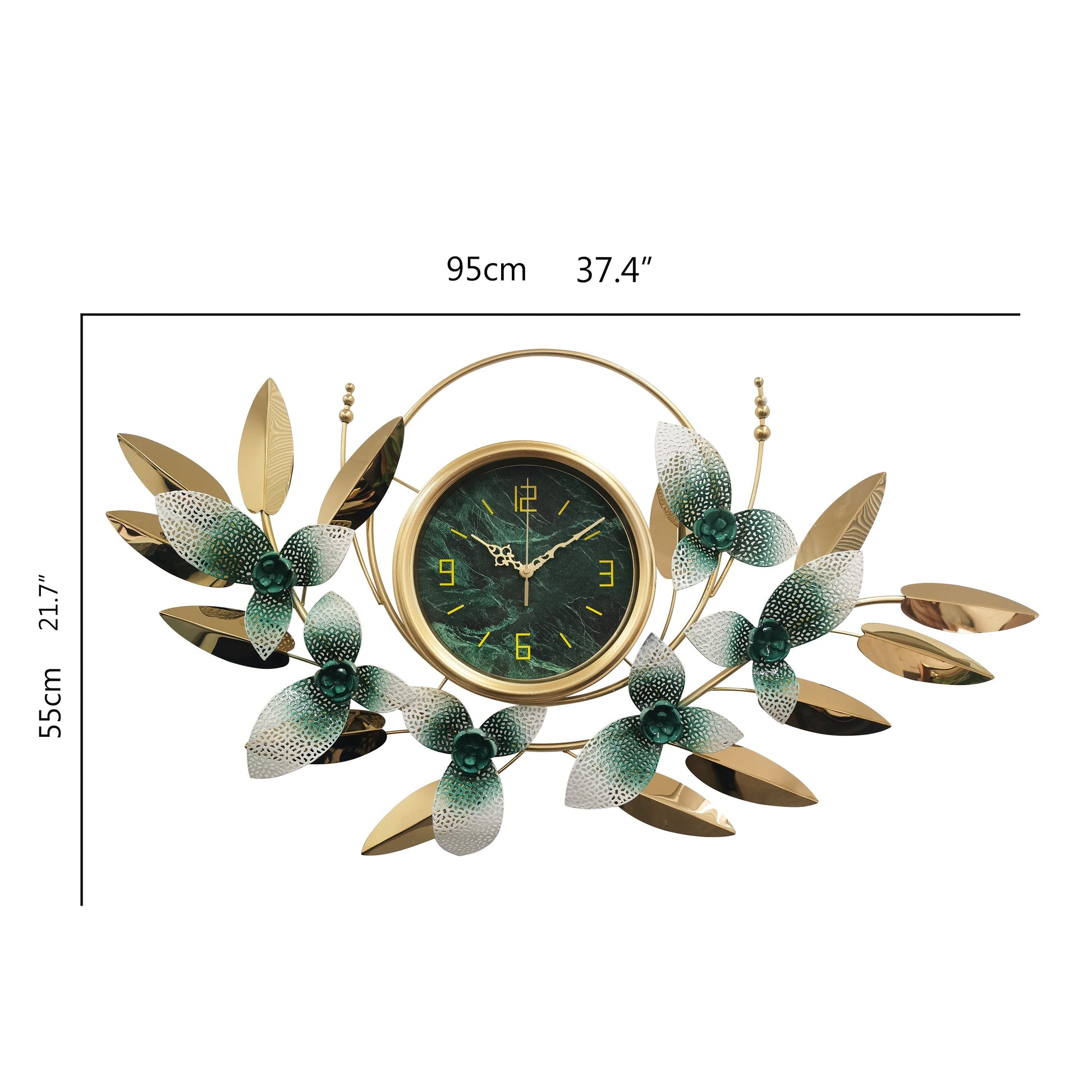 Modern Creative Stainless Steel Wall Clock