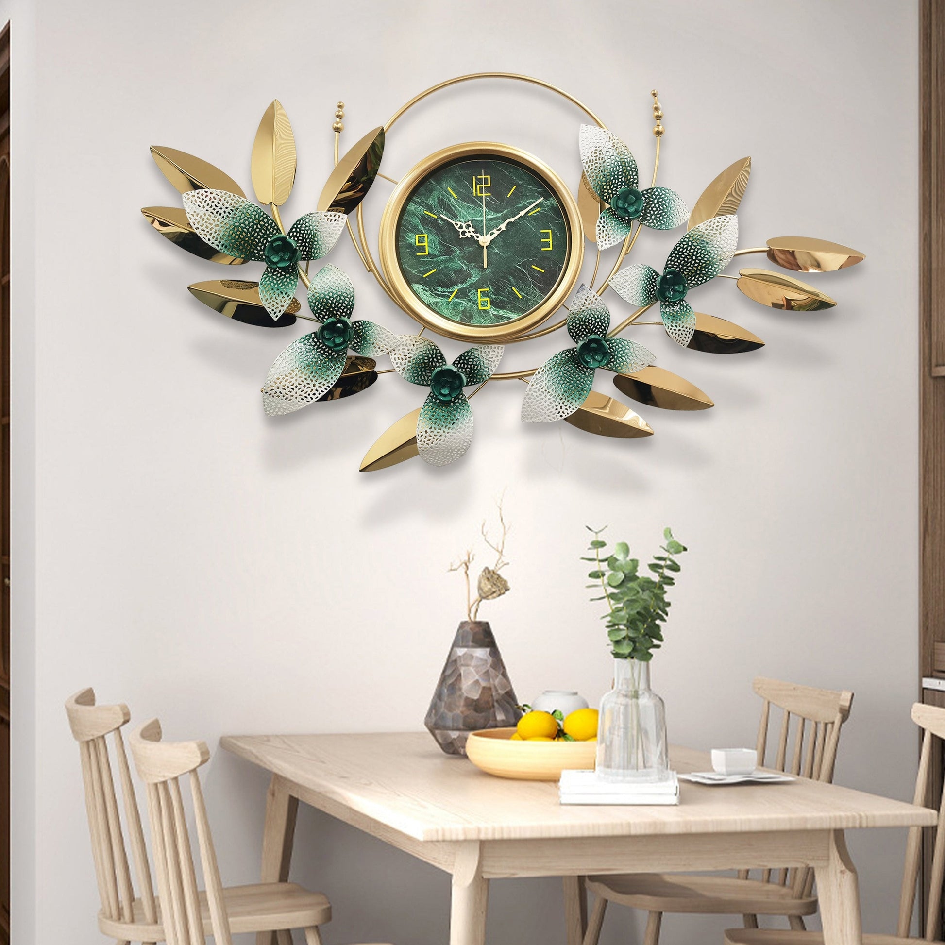 Modern Creative Stainless Steel Wall Clock