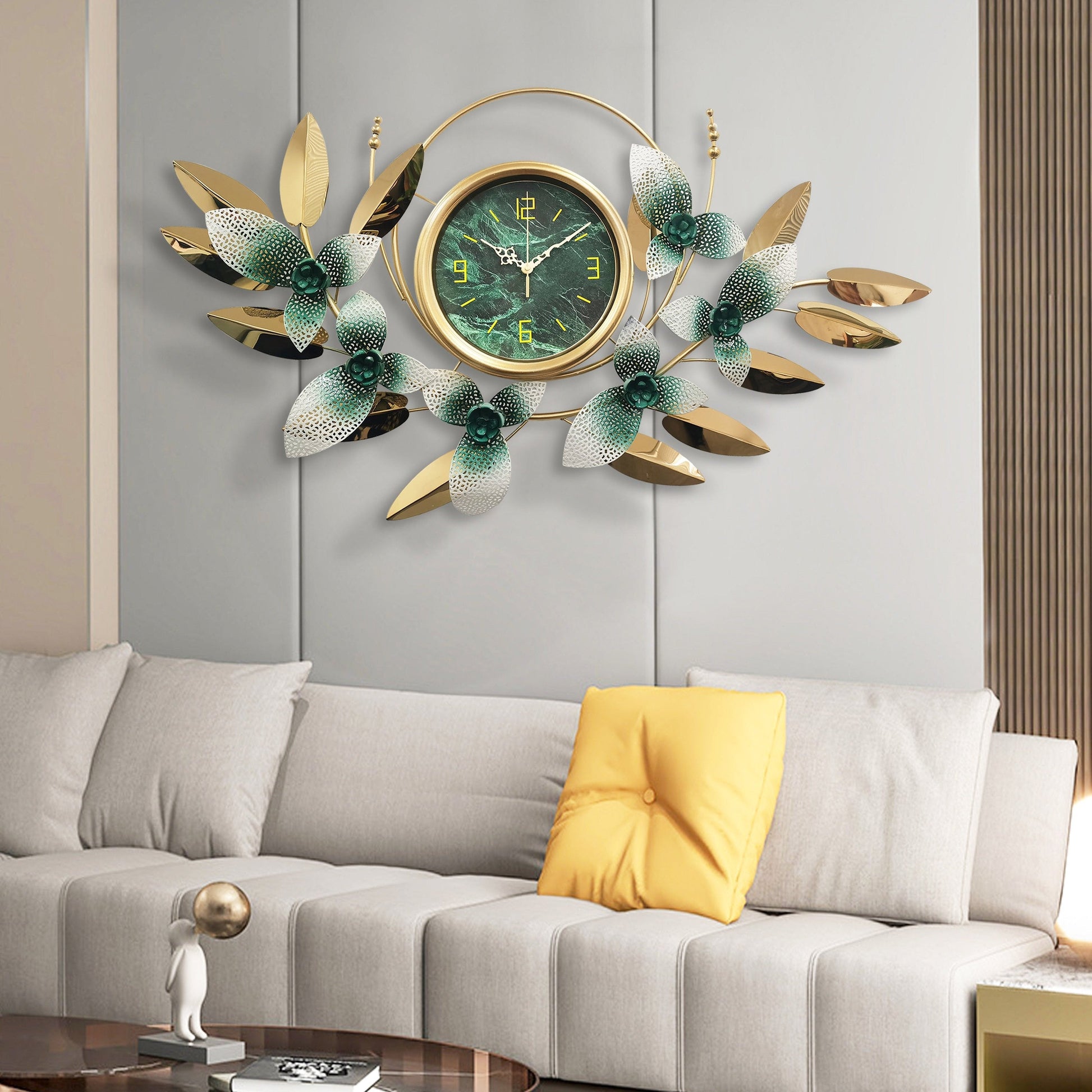 Modern Creative Stainless Steel Wall Clock