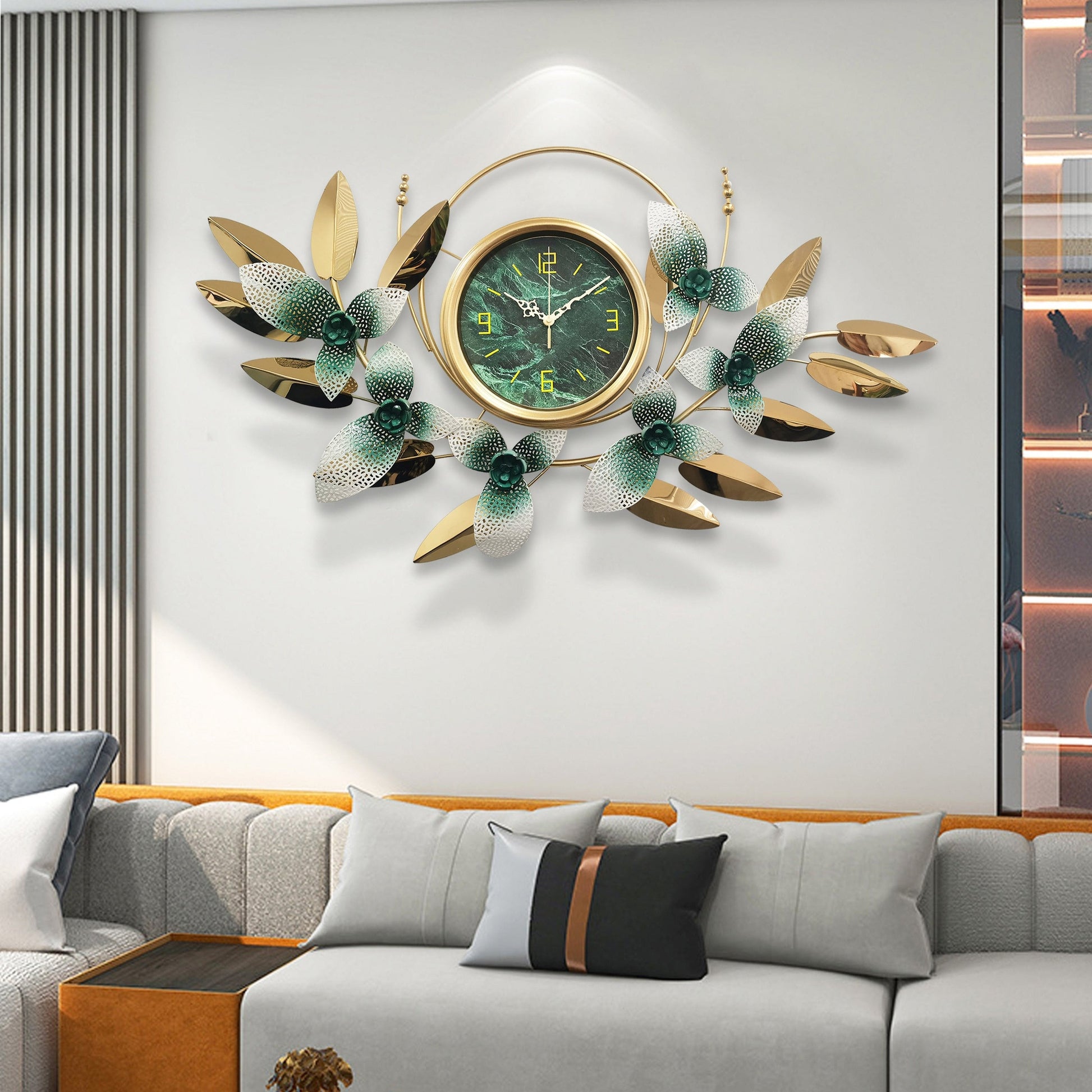 Modern Creative Stainless Steel Wall Clock