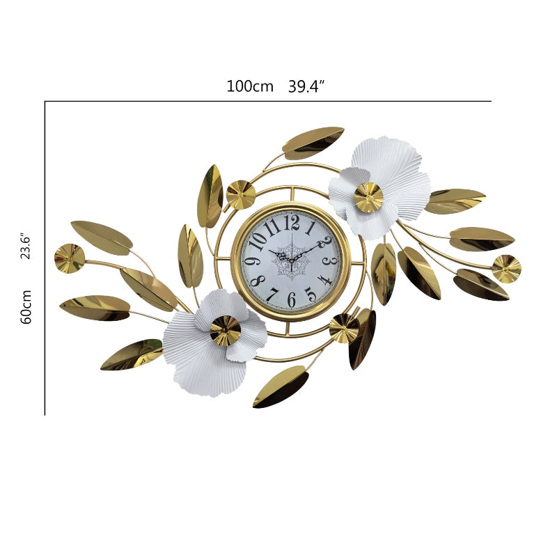 Modern Creative Stainless Steel Wall Clock