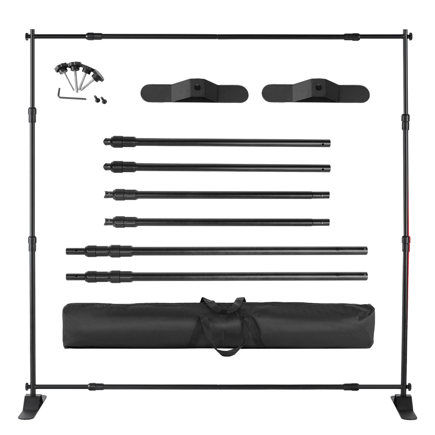 Adjustable Backdrop Stand Kit 