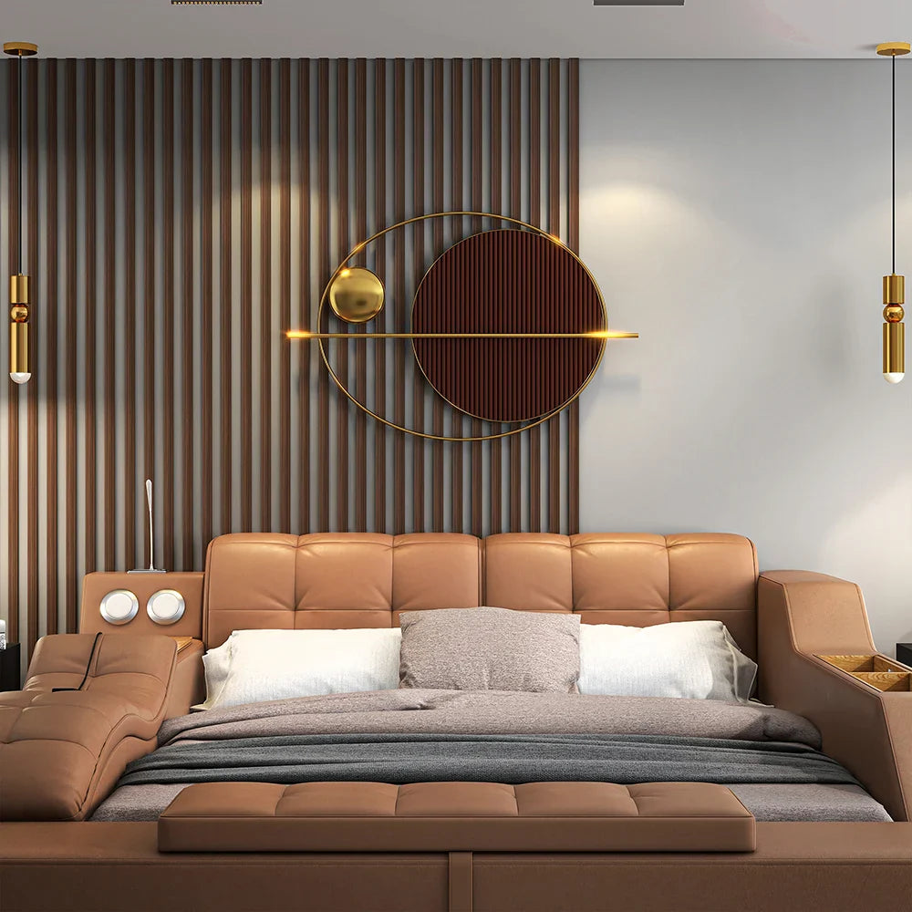 Geometric 3D Modern Metal Wall Decor