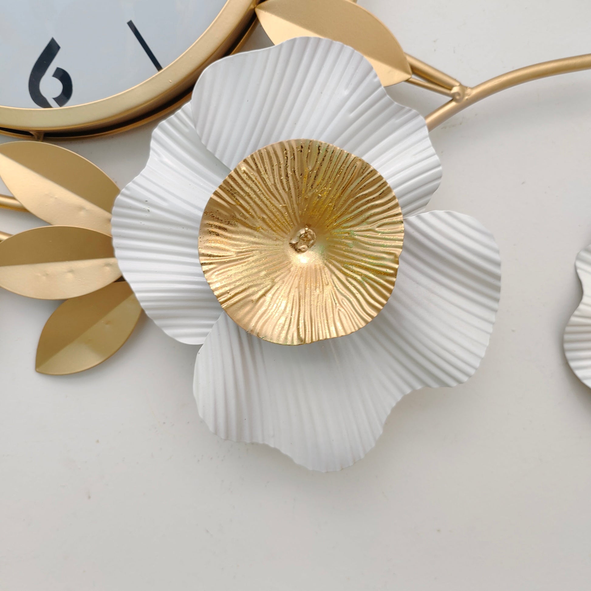 Contemporary Stainless Steel Wall Clock