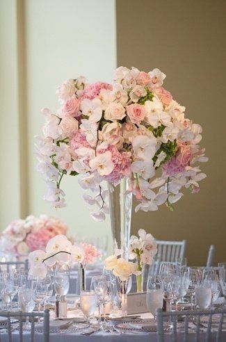 Crystal Table Floral Stand