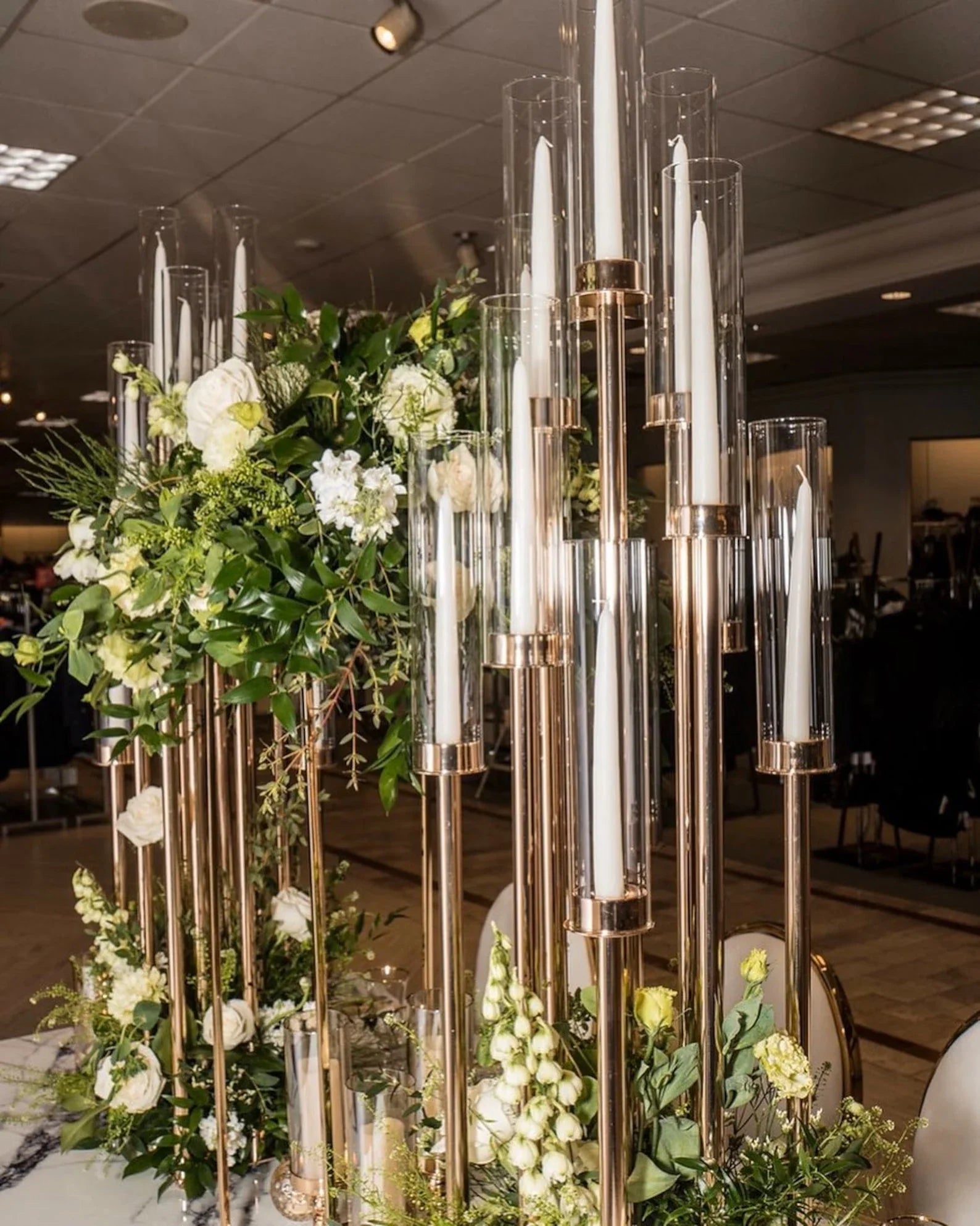 Crystal Glass Candelabra Shades