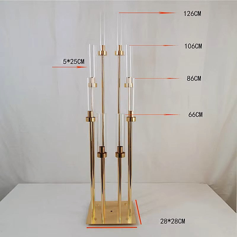 Gold Metal Candelabra